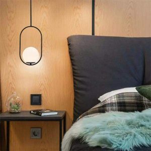 Mila - Glass Globe Pendant Lamp Modern Design