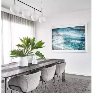 Lampa wisząca Lappio z opalowym szkłem w stylu nowoczesnym