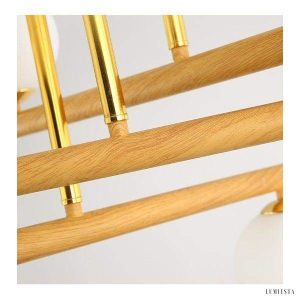 Lampa wisząca Japonia ZEN Chandelier w stylu skandynawskim