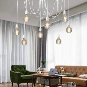 Lampa sufitowa typu Spider nowoczesna industrialna z regulacją