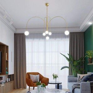 Lampa wisząca Gran Finale nowoczesna z okrągłymi kloszami