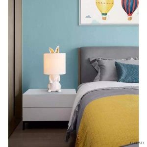 image_7-412.jpg Lampka stołowa z króliczkiem ceramiczna dekoracja do wnętrz