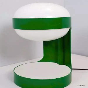 Lampa biurkowa Vintage KD29 w stylu retro zielona