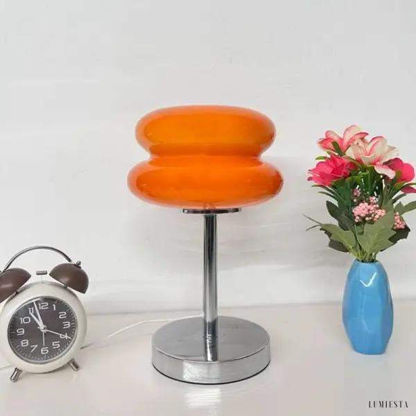 image_7-465.jpg Lampka stołowa Bauhaus w stylu nowoczesnym różowa szkło