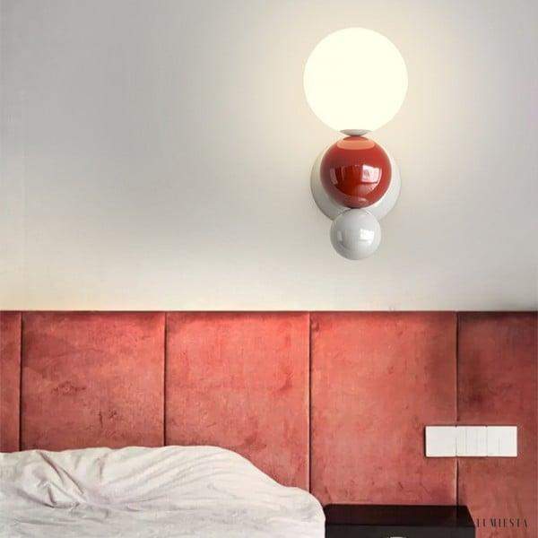 image_7-556.jpg Lampa Ścienna Globe Bubble kinkiet metalowy ściemniany wielokolorowy styl skandynawski