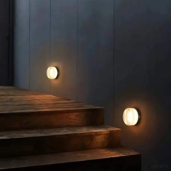 Lampa ścienna Dimple nowoczesna forma w trzech kolorach