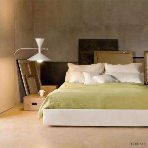 Lampa ścienna Lampe De Marseille stylowa aluminiowa ściemniacz