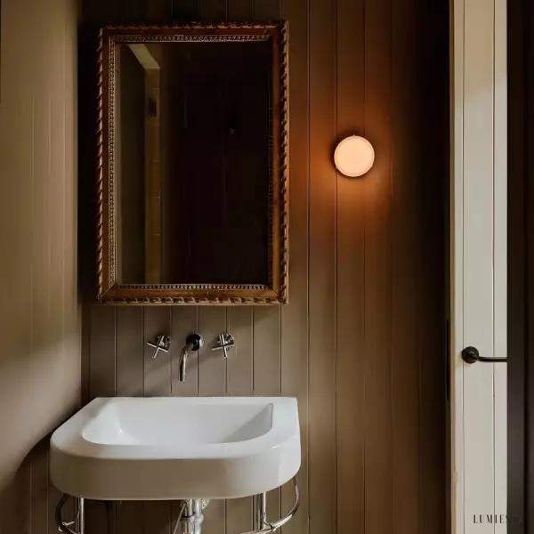 Nowoczesna lampa sufitowa orb szklana w wielu kolorach