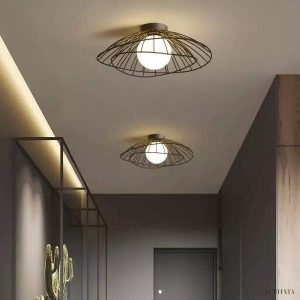 Ray Metalowa Wisząca Lampa z Oryginalnym Kształtem