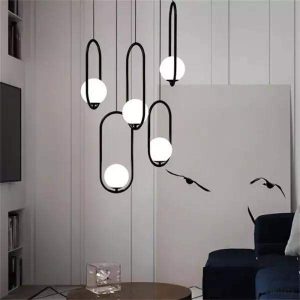 Mila - Glass Globe Pendant Lamp Modern Design