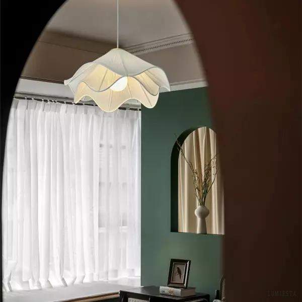 Lampa wisząca Lilia stylowa kwiatowa elegancja do wnętrz