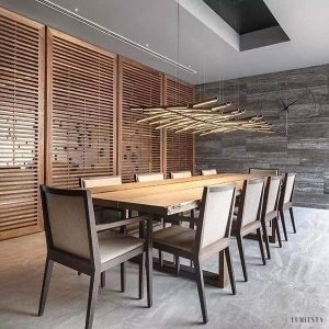 Lampa wisząca Vask w nowoczesnym stylu z regulacją kształtów