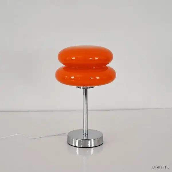 image_8-425.jpg Lampka stołowa Bauhaus w stylu nowoczesnym różowa szkło