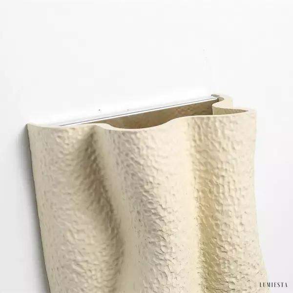 Lampa ścienna z żywicy w stylu Barokowym 18x15 cm