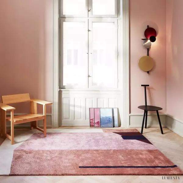 Lampka ścienna Planet minimalistyczny design z metalowymi dyskami