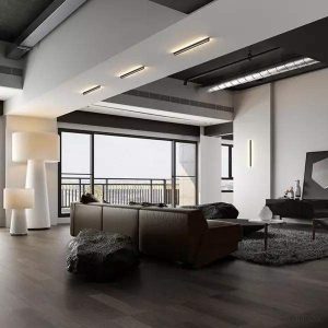 Lampa ścienna LED w prostej minimalistycznej formie