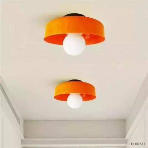 Lampa sufitowa Morandi w stylu skandynawskim z kloszem orb