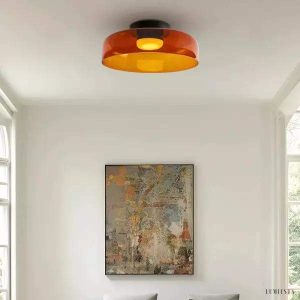 Lampa sufitowa Morandi Glass z warstwowym designem