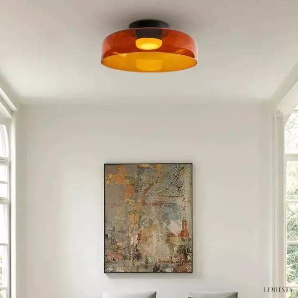 Lampa sufitowa Morandi Glass z warstwowym designem
