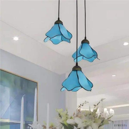 image_9-112.jpg Lampa wisząca szklana w kształcie kwiatu vintage