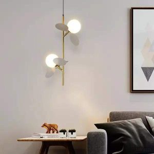 image_9-132.jpg Wielokolorowa lampa wisząca szklana kula w designie liścia