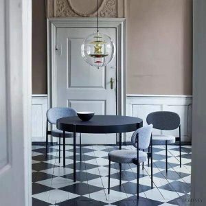 Lampa wisząca West nowoczesny klosz kula eleganckie oświetlenie