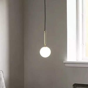 Lita Pendant Lamp with Blown Glass Globes