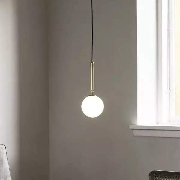 Lita Pendant Lamp with Blown Glass Globes