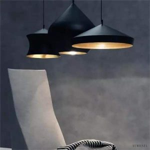 Opesyb - Lampa Wisząca Złoty Mosiądz Idealna do Wnętrz