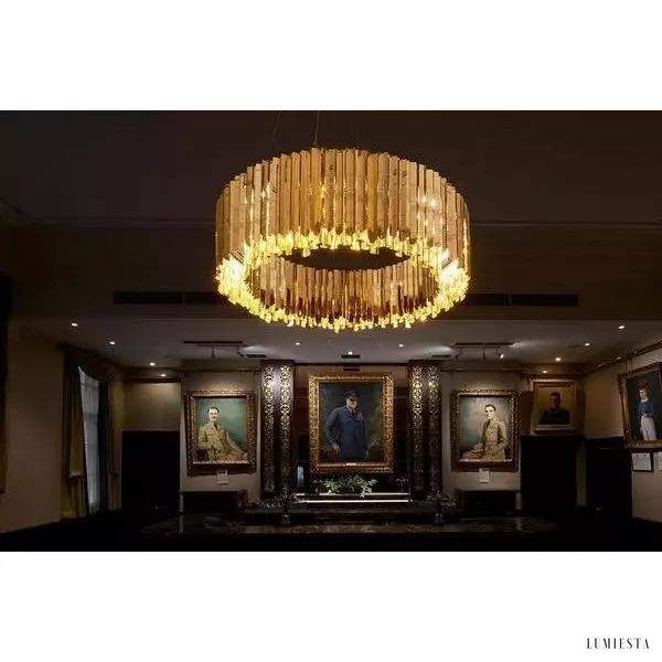 Lampa sufitowa Facet metalowa z efektem LED  styl nowoczesny