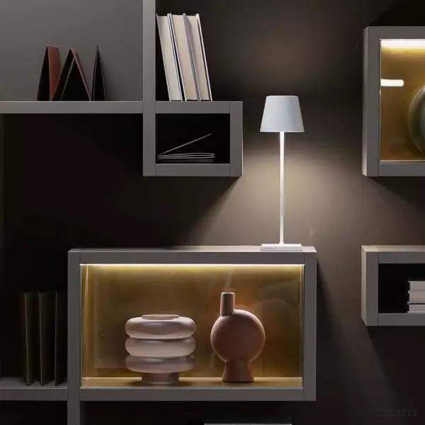 Nowoczesna lampa stołowa LED z regulacją jasności