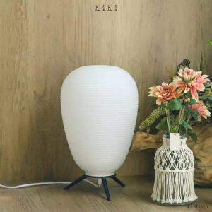 Lampa stołowa Rituals z dmuchanego szkła w stylu orientalnym