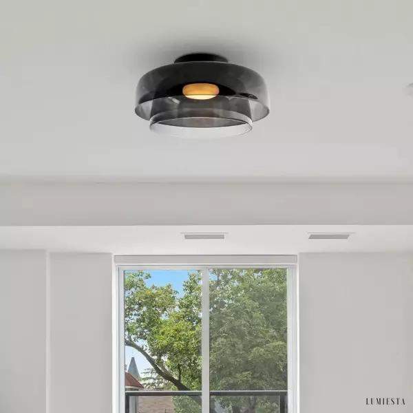 Lampa sufitowa Morandi Glass z warstwowym designem