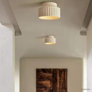 Lampa sufitowa z żywicy w stylu skandynawskim 23 cm
