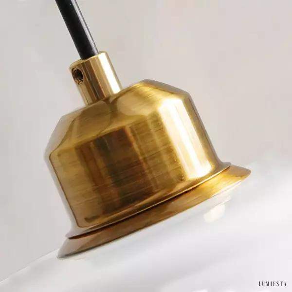 image_9-68.jpg Lampa wisząca szklana mleczna w stylu retro Art Decor, Ø28/30/32cm, 1-punktowa