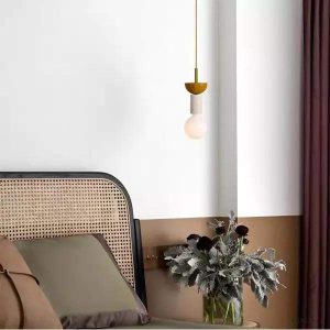 Kolorowa Lampa Wisząca Junit Drewniane Kształty