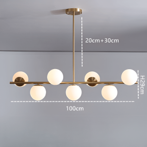 Glamour Pendant Lamp with Balls