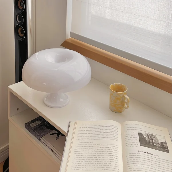 Setas - lampa stołowa w kształcie grzyba minimalistyczna