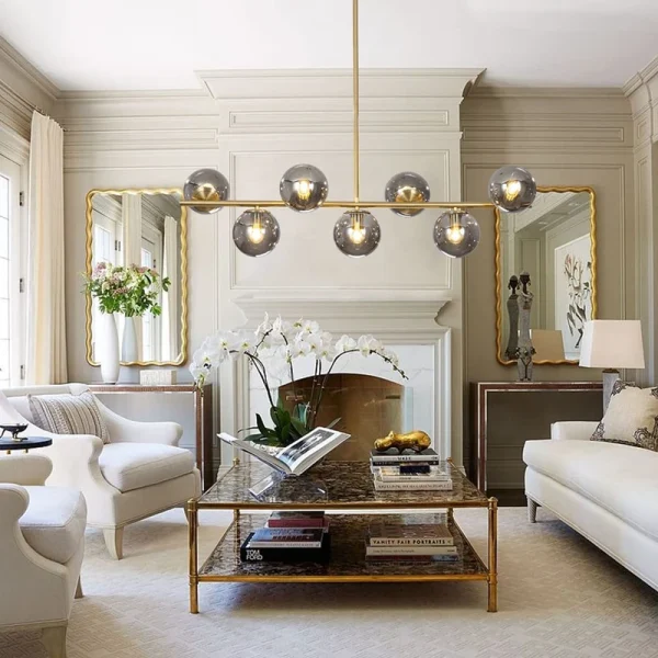 Glamour Pendant Lamp with Balls