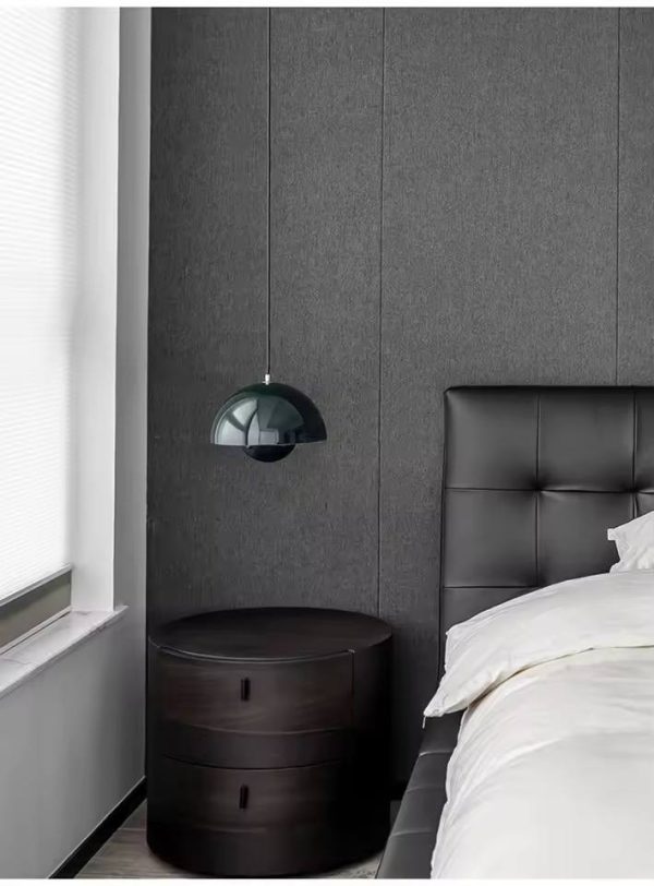 Lampa wisząca Kwiatowa w kształcie półkuli w różnych kolorach