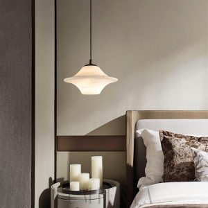 Plateu - Luksusowa lampa wisząca alabastrowa 22 cm