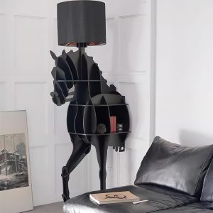 wm_10201904493675302795.jpg Lampa podłogowa Tete Horse nowoczesna czarno-czerwona
