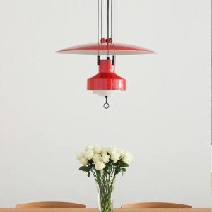 Nowoczesna lampa wisząca Saliscendi Ø63 cm – wybór kolorów