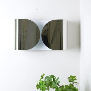 Lampa ścienna Foglio w nowoczesnym stylu z ciepłym światłem