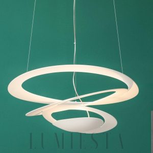 Efektowna spiralna lampa wisząca Pirce LED