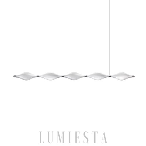 Lampa wisząca Italian Table Bar w kolorze czarnej perły