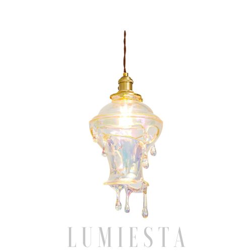 wm_11228101237041364755.jpg Lampa wisząca w kształcie kropli wody z kryształem i szkłem