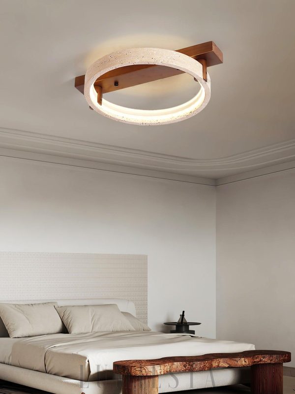 wm_11745047867759228928.jpg Maris - Lampa sufitowa w kolorze beżowym z travertynu