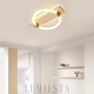 wm_11906380328063894003.jpg Stylowa lampa sufitowa okrągły pierścień 40cm beżowa ciepła