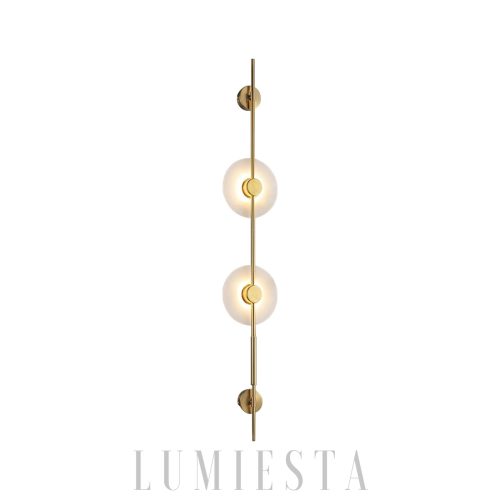 Lampa ścienna Alabaster w stylu minimalistycznym z metalu